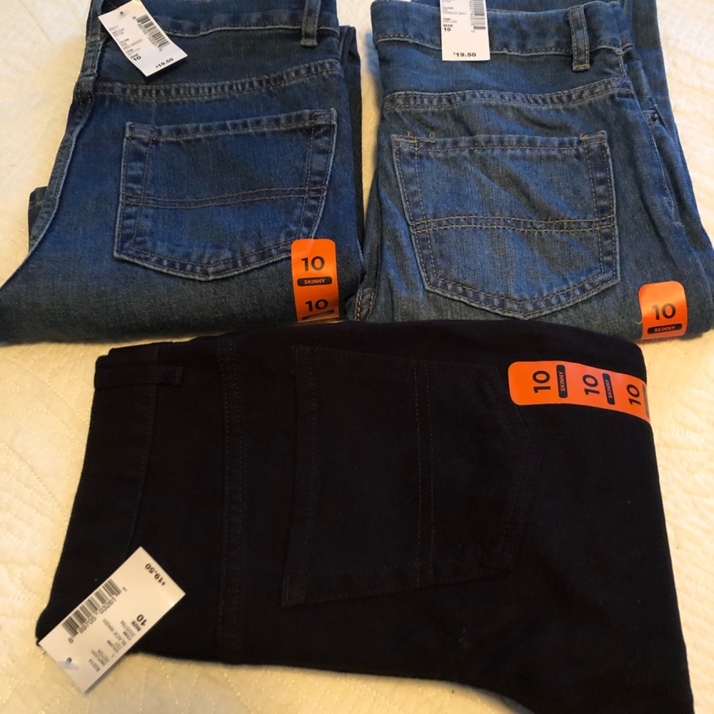 3 pairs The Children’s Place Skinny Jeans